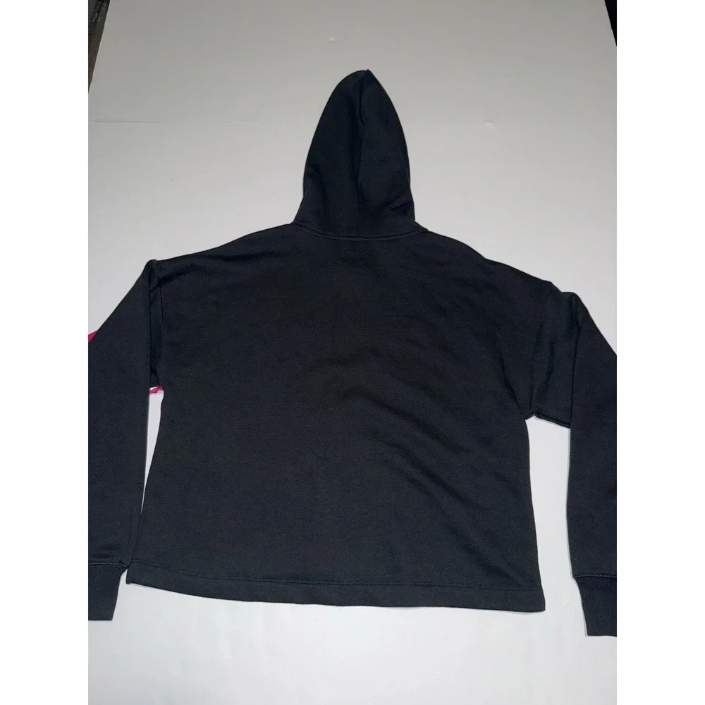 Justice Butterfly Full Zip Hoodie Black Girls Large 12/14 NWT